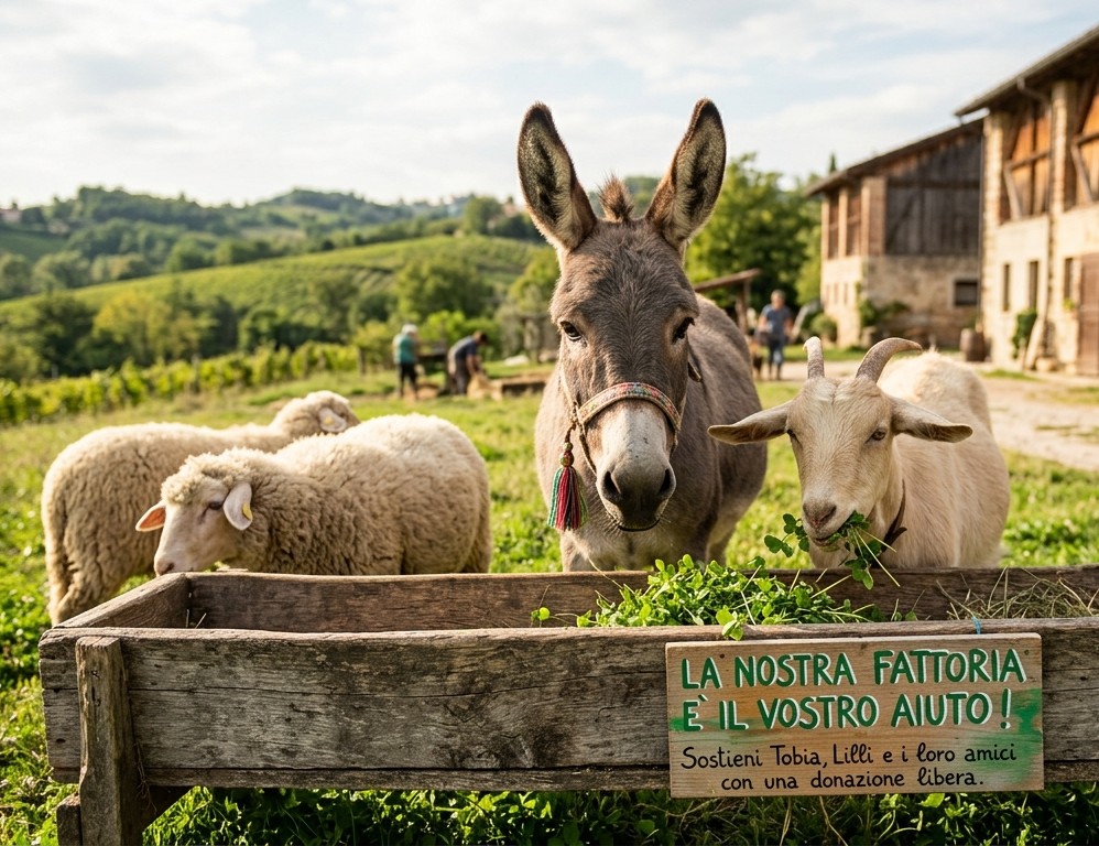 un aiuto libero per la nostra fattoria solidale